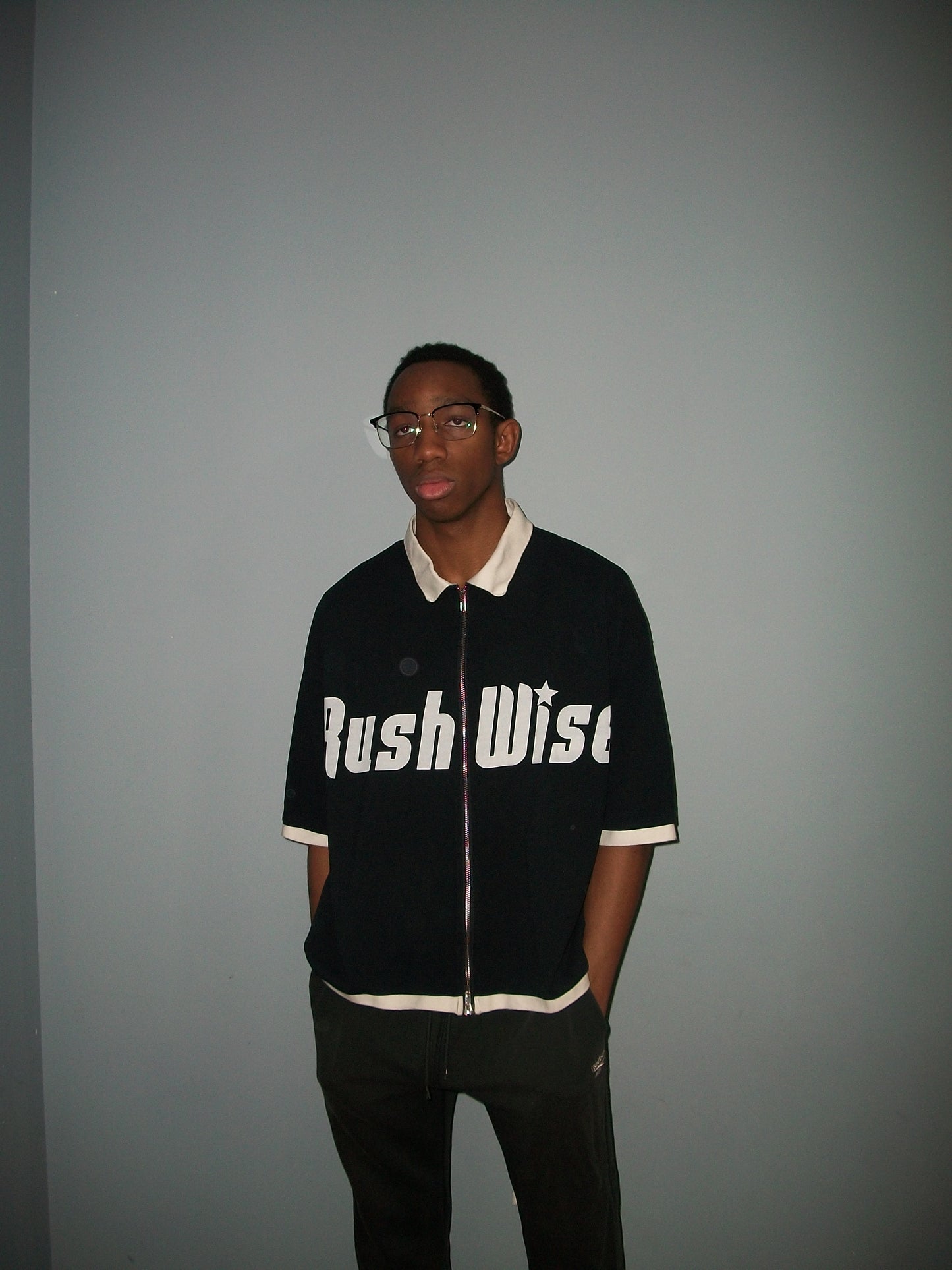 Zip-Up Polo tee