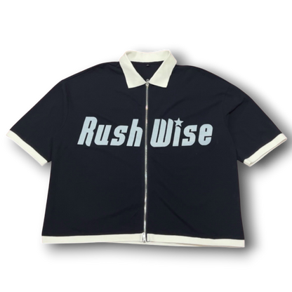 Zip-Up Polo tee