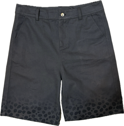 Grey Cheetah-Pattern Shorts - Rushwise Apparel 