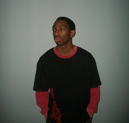 Vintage Layered Long Sleeve Tee - Rushwise Apparel 